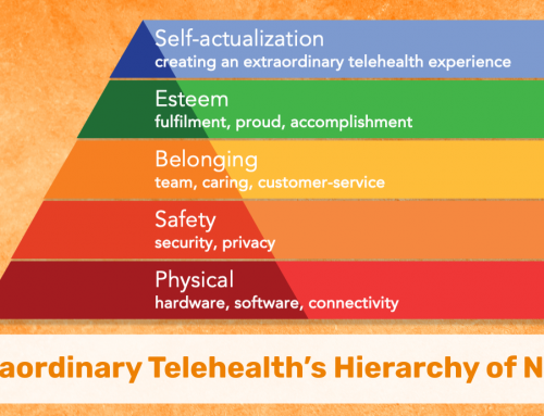 Extraordinary Telehealth’s Hierarchy of Needs