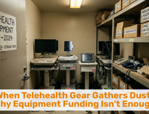 When Telehealth Gear Gathers Dust: Why Equipment Funding Isn’t Enough